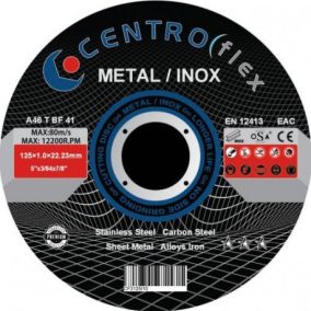 Vágókorong fémre INOX 125x1,0