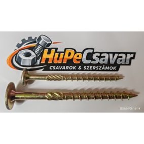 Faszerkezetépítő csavar lapos fejű 8x280mm