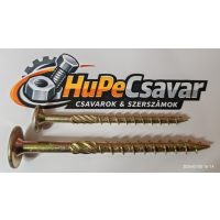Lapos fejű Torx faszerkezetépítő csavar