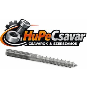 Fa és fémmenetes csavar M8x250